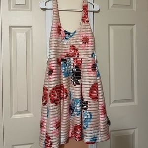 NWOT GUESS Dress Pink Floral